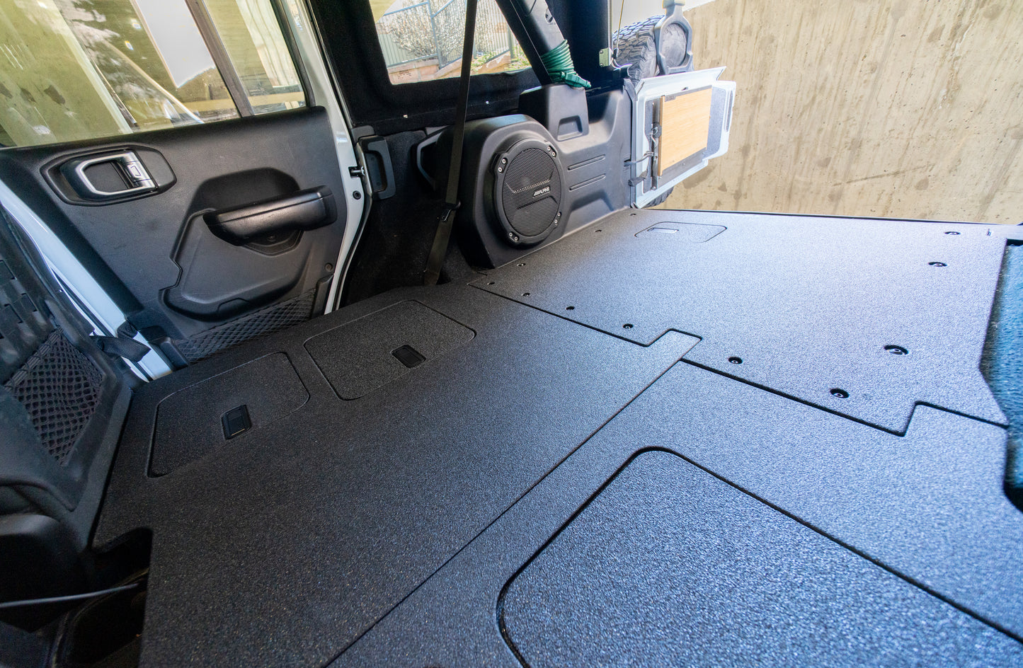 Seat Delete Platform for Jeep Wrangler 4 Door JL 2018 -2024