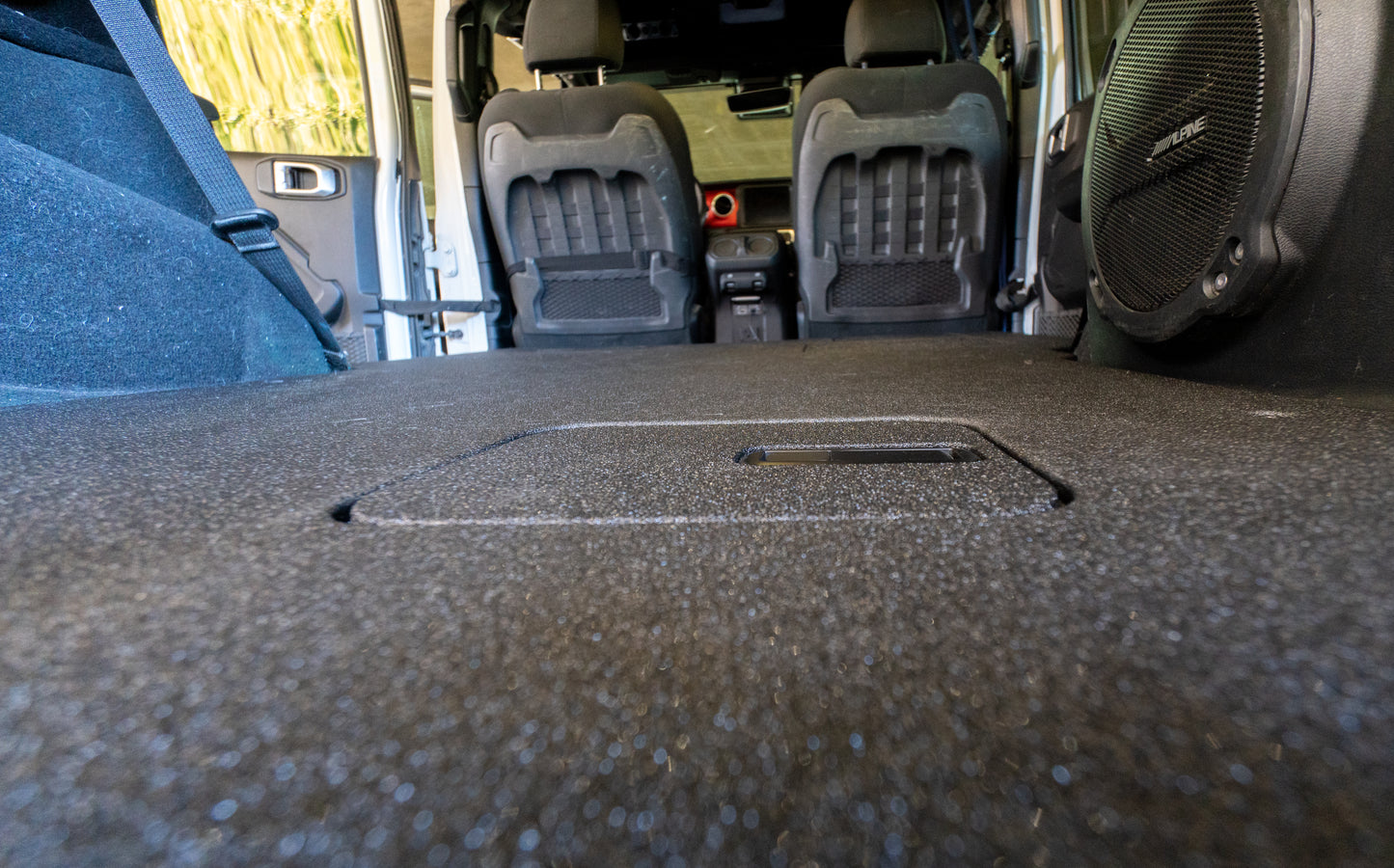 Seat Delete Platform for Jeep Wrangler JL 392